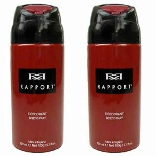 2 x rapport deodorant body spray 150ml