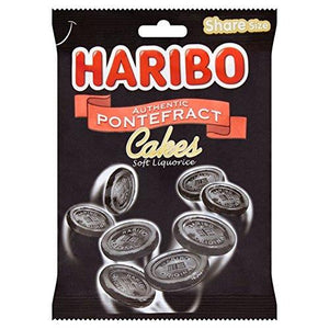2 Bags of Haribo Pontefract Cakes, 140 g - Large Letter