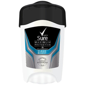 Sure Men Maximum Protection Clean Scent 48H Anti-Perspirant Deodorant, 45 ml