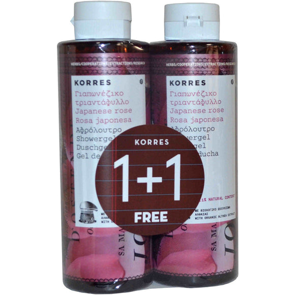 Korres Japanese Rose Showergel 250ml