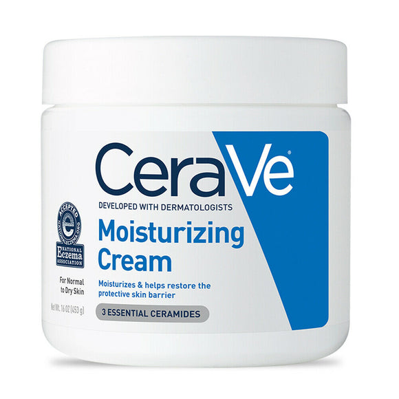 CeraVe Moisturizing Cream Body Cream for Dry Skin 16 oz (453g)