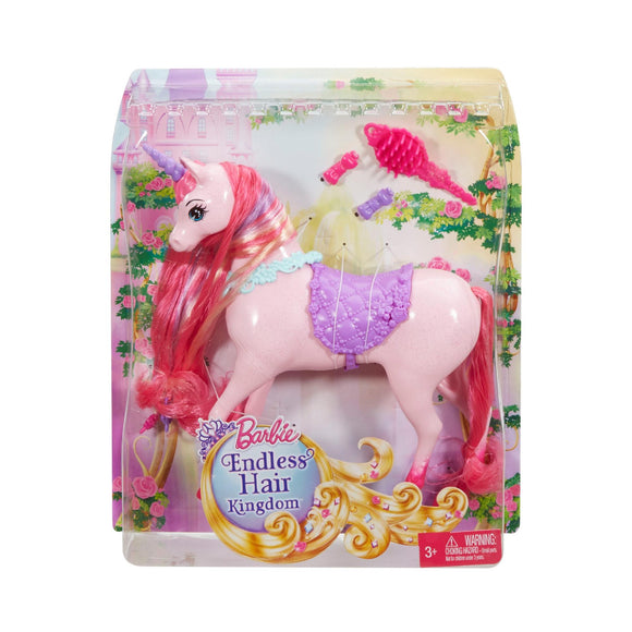 Barbie Endless Hair Kingdom Unicorn Playset