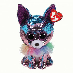 Yappy The Flippable Sequin Chihuahua Toy, Ty Flippables Collection 6" (15cm)