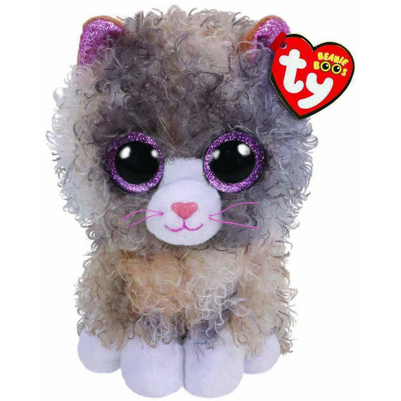 TY SCRAPPY CURLY HAIR CAT - BEANIE BOOS