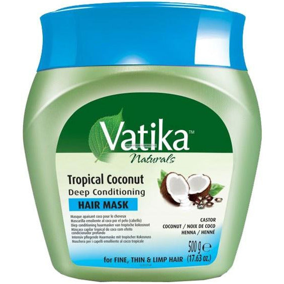Vatika Naturals Tropical Coconut Deep Conditioning Hair Mask 500 g