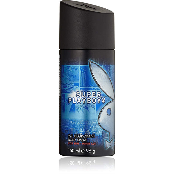 Super Playboy Body Spray for Men, 150 ml