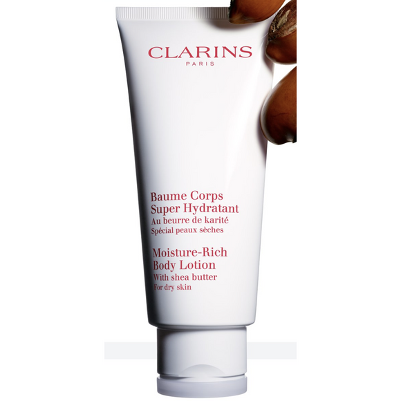 clarins 30ml moisture rich body lotion ideal for travel