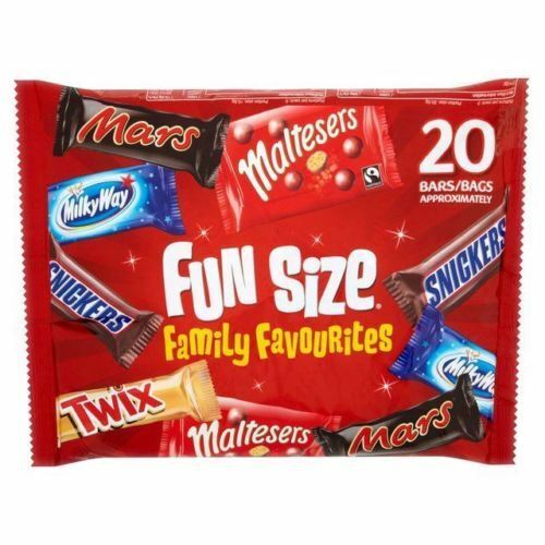 Mars Variety Fun Size Bag 358g 20 Minis Ideal for Halloween!