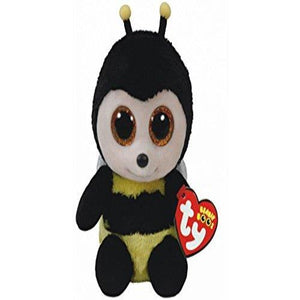 Buzby The Bee Plush Soft Toy, Ty Beanie Boo's Collection 6" (15cm)