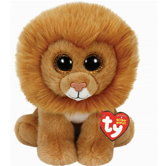 LOUIE LION BEANIE BABIES 15CM