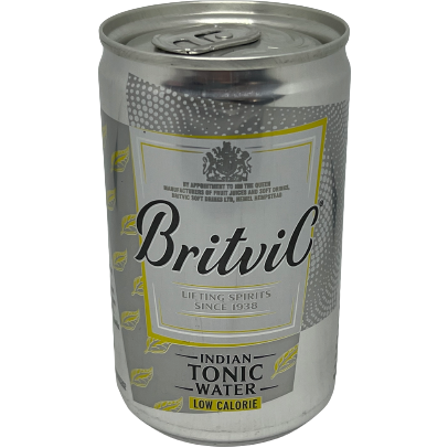Britvic Indian Tonic Water LOW CALORIE Tray of 24 Cans 150ml