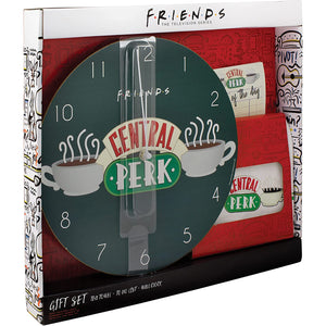 Friends Kitchen Gift Set, Wall Clock, Tea Towel, To Do List 