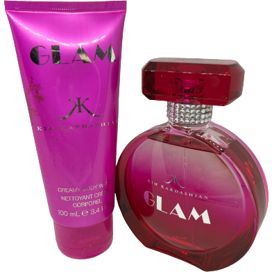 Kim Kardashian Glam Eau de Parfum 100ml + Creamy Body Wash
