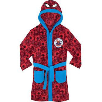 Marvel Spider-Man Dressing Gown Robe Age 5-6 Years