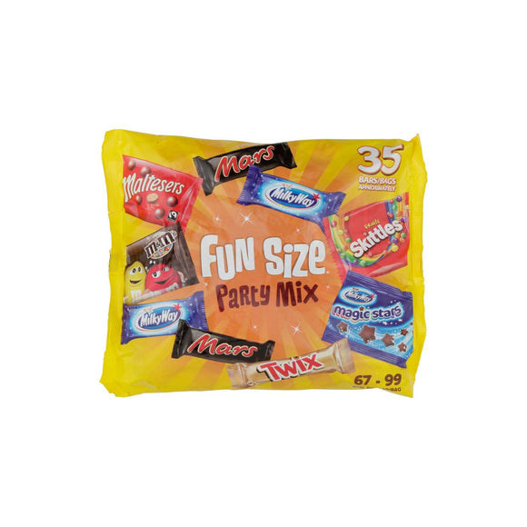 2 x Mars Variety Funsize Party Mix Chocolate Multipack (35 piece) 600g