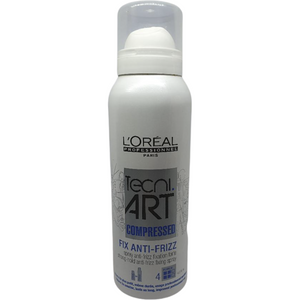 Loreal Fix Anti-Frizz Compressed Spray Strong Hold Fixing Spray 125ml