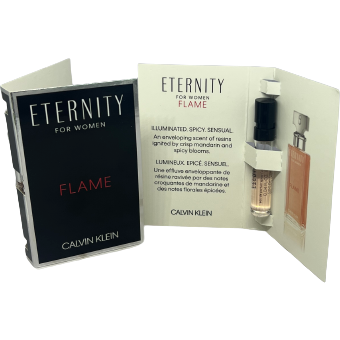 CK Calvin Klien Eternity Flame For Women EDP 1.2ml Vial SAMPLE x 2 