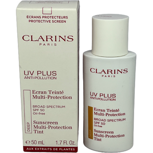 Clarins UV Plus Sunscreen Multi Protection Tint Deep Tester 50ml