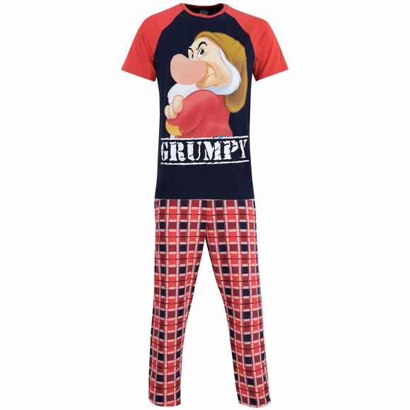 Disney Grumpy Adult Mens Pyjamas Medium