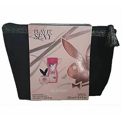 play it sexy gift bag set eau de toilette and shower gel