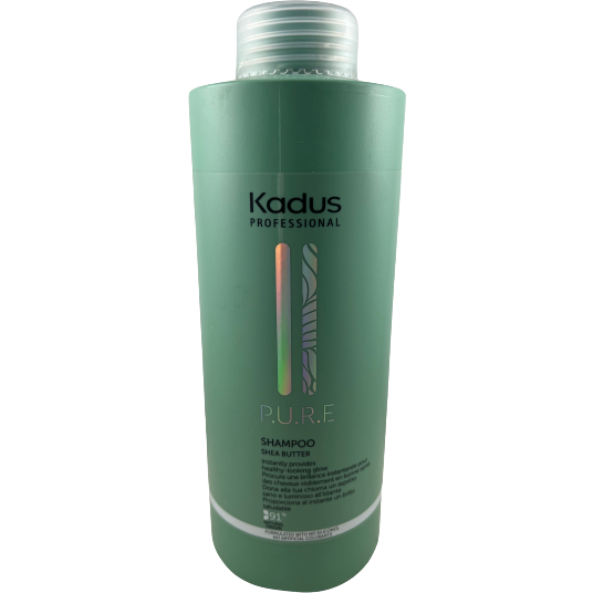 Kadus Professional P.U.R.E Shampoo 1000ml With Shea Butter Healthy looking Glow