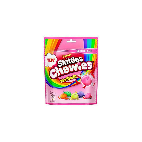 2 x Skittles Fruit Chewies Pouch 196G Chewy Candies with Fruit Flavours 13.10.2020